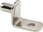 Hardware 1/4" L-Shaped Support Furniture Cabinet Closet Shelf Bracket Pegs