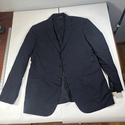 Giorgio Armani Navy Blazer Herren LRG Black Label Top Zustand Jacke SOHO - Bild 15 von 21