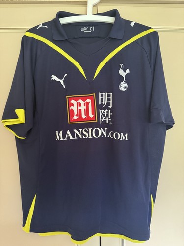 Spurs Vintage Shirt 2009-2010. Marine Und Gelb - Bild 1 von 8