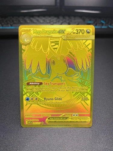 Mega Dragonite Ex 295/217 MEGA HYPER RARE Ascended Heroes
