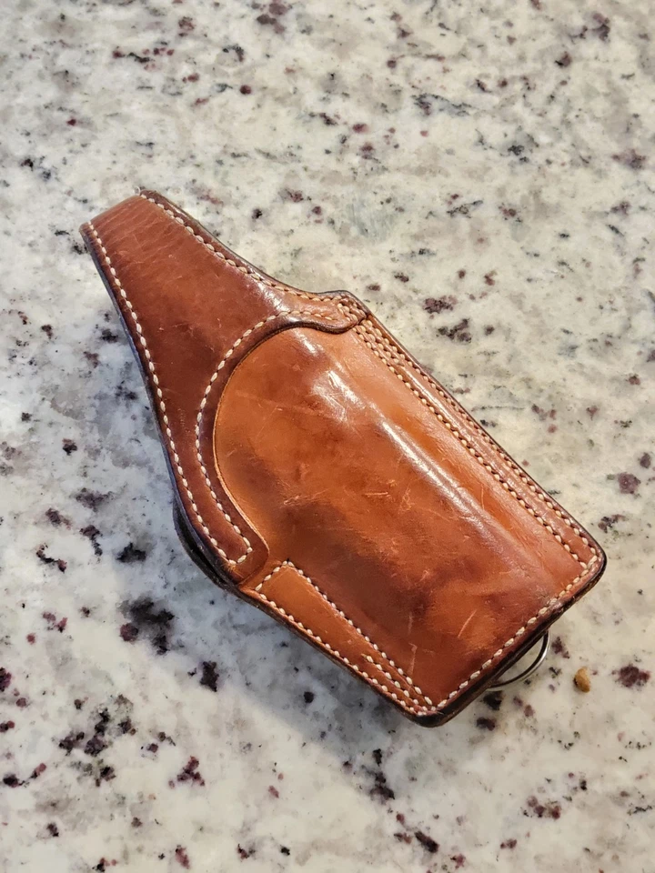 Funda de pistola de cuero Safariland 530 Klipspringer clip resorte Sig Sauer P220 P-220 Foto 4 de 4