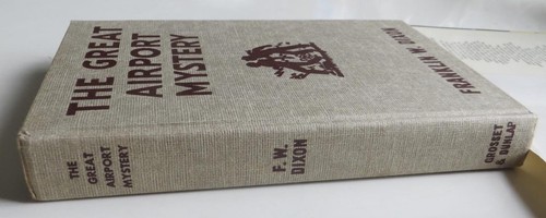 1930 Franklin Dixon Hardy Boys #9 The Great Airport Mystery Beautiful Dustjacket - Picture 7 of 8