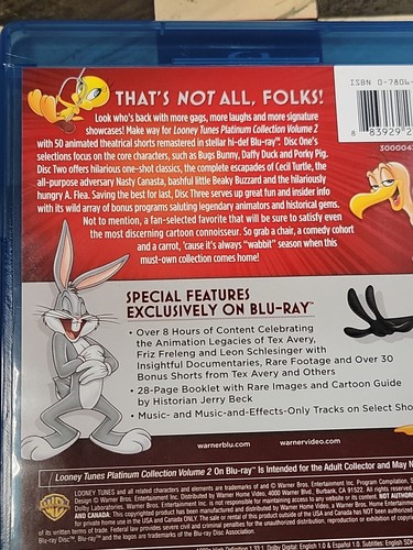 Looney Tunes Platinum Collection: Volume 2 (Blu-ray) - Picture 4 of 9