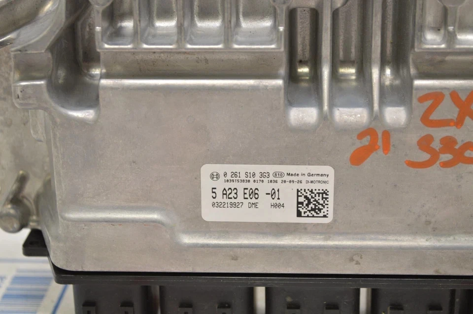 2021 21 BMW 330e 5A23E06-01 Engine Control Module Unit Ecm H55 001 - Image 3 of 4