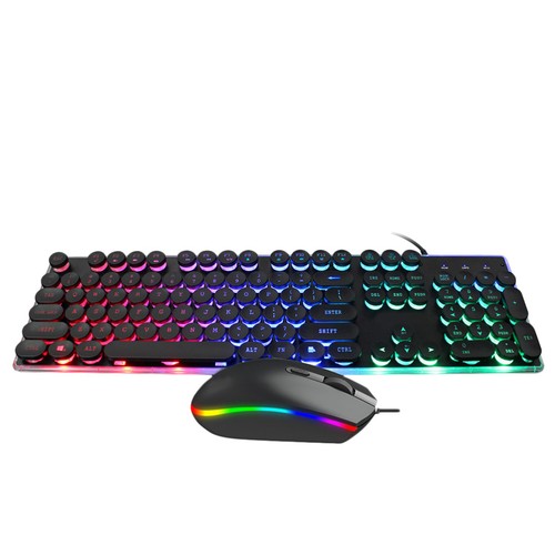 1 Set Lighting Gaming Hover Tastatur Mausanzug Computertastatur