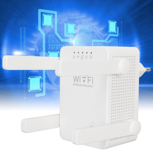 WiFi Extender Relaismodus EU Plug 100‑240V Internet Booster 4 Antennen Für - Afbeelding 15 van 24