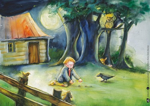 Hänsel und Gretel. Kamishibai Bildkartenset | Brüder Grimm | Deutsch | Box - Bild 3 von 6