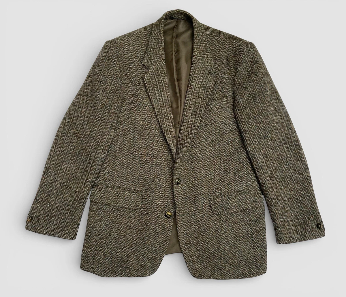 Harris Tweed Green Regular Size Coats, Jackets & Waistcoats for 