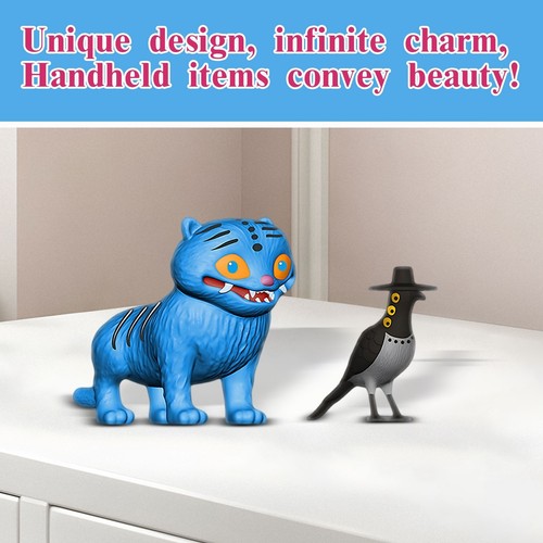 K-Pop: Demon Hunters 5 Figurines 2025 NEW Action Figure Garage Kit for Fans - Picture 9 of 9