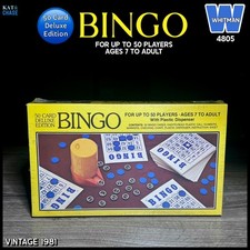 1981 BINGO 50 Card Game by Whitman Western Publishing 4805 Sealed