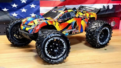 Traxxas Rustler 4x4 VXL – Upgraded Beast – RTR w/ LiPo & Remote!