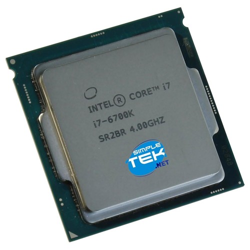 Intel Core i7 6700K LGA1151 V1 LGA 1151 91W Tdp CPU Processor 4,00GHZ 4C/8T - S - Picture 3 of 5