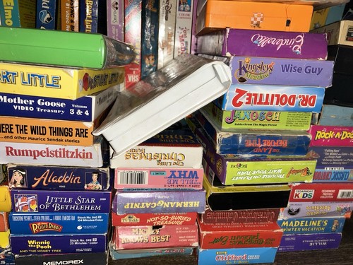 2500 + VHS Tape Lot Pick & Choose $5 Flat Ship Horror Comedy Cult Cartoon HTF - Picture 16 of 24