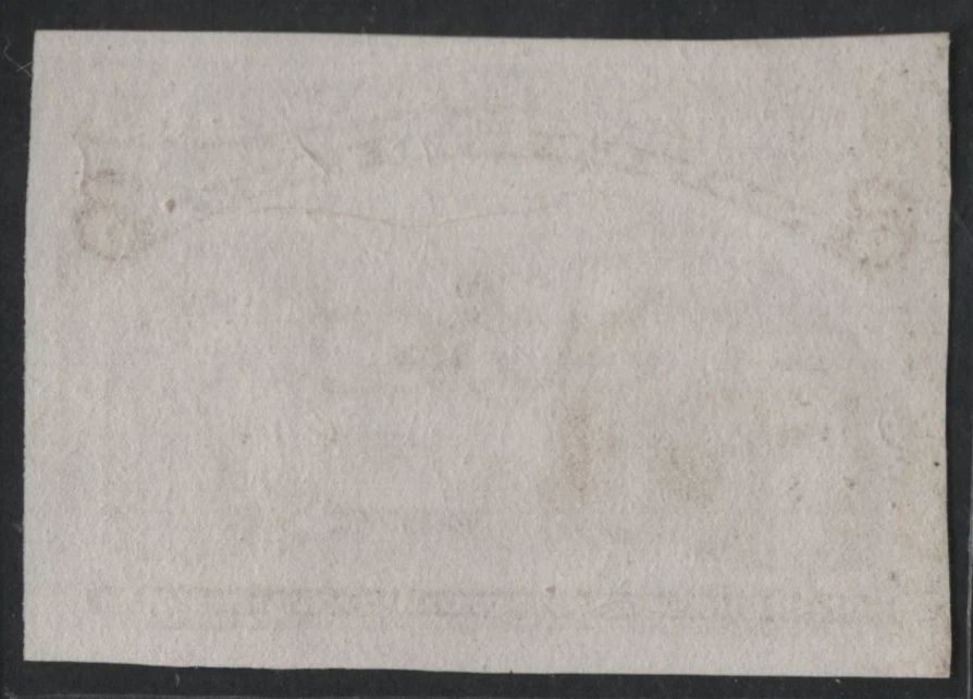 US 1893 COLUMBUS 5¢ IMPERF PROOF SCOTT #234P3 VF–XF - Image 2 of 2