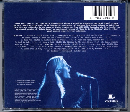 JOHNNY WINTER - A ROCK N' ROLL COLLECTION - ROCK, BLUES 2 X CD - Bild 2 von 4