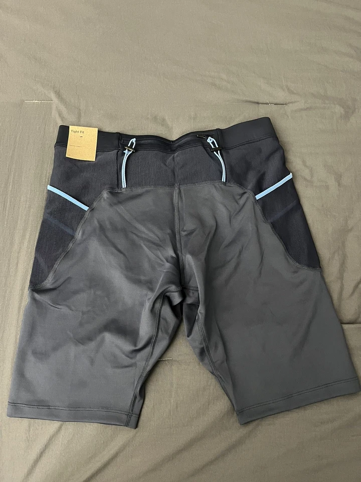 Nike Men’s L DRI-FIT ADV Trail Run Lava Loop Lined Half Tights Blue HJ4170-437 - Image 3 of 4