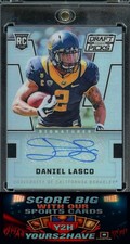 2016 DANIEL LASCO ROOKIE Auto Panini Prizm Draft Picks SILVER PRIZM RC WITH/MAG