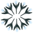 10 Pcs Outdoor Plastic Fence Garden Border Edging for Landscaping