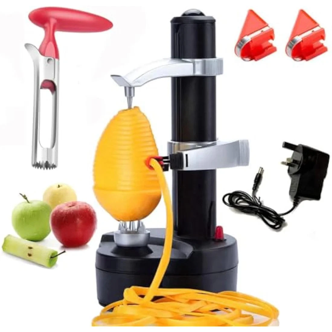 AIHANCH Automatic Potato Peeler Electric Peeler for Potatoes and Fruit [1