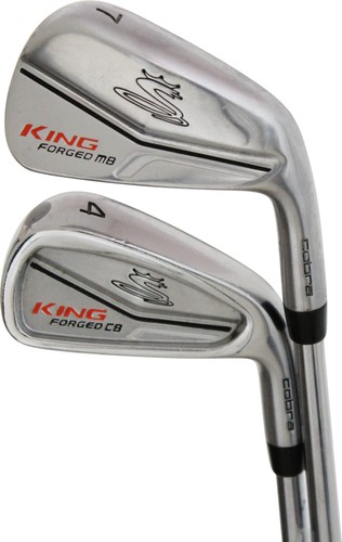 Cobra King Forged CB/MB Combo 3-PW IronSet Regular Graphite KBS $-Taper 120 RH - Picture 1 of 3