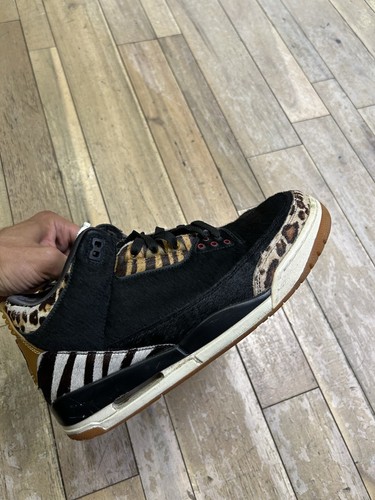 Größe 11 - Air Jordan 3 Retro SE Animal Instinct - Schwarz