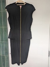 Ted Baker Black Pencil Dress Size 2