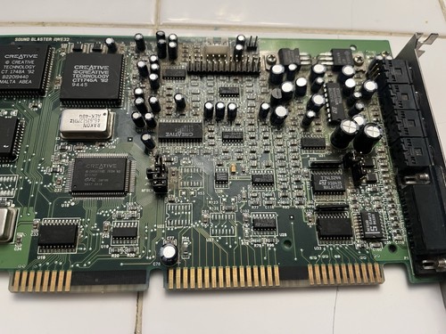 Creative SoundBlaster AWE32 CT2760 ISA Soundkarte DOS. Mit RAM Upgrade - Bild 4 von 10