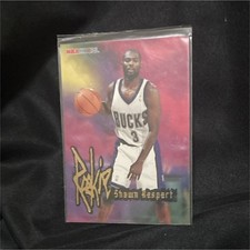 SkyBox 1995-96 NBA Hoops Shawn Respert Rookie Milwaukee Bucks Card #270. rookie card picture