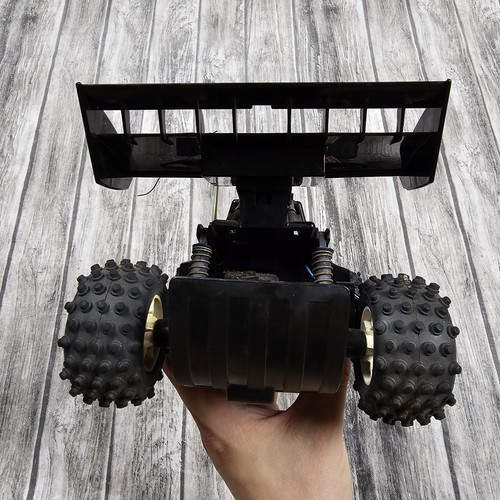 UNTESTED Vintage 80S Nikko RC Turbo PANTHER II 2 Black Frame Buggy 1/15 Scale - Picture 10 of 16