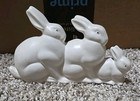 Figurine Three Bunnies Easter