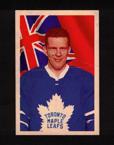 1963-64 KENT DOUGLAS #7 ROOKIE Parkhurst * Leafs Star Vintage NHL Hockey Card RC