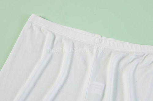 Mujeres Morera Seda Medio Slip Pantalones Cortos Pettipant Transpirable Encaje Ribete Ropa Interior - Imagen 11 de 14