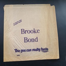Brooke Bond - Vintage Paper Carrier Bag - 4087