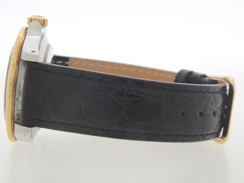 Rolex Submariner 16803 Mens 18k Yellow Gold Stainless Steel Watch Black Dial - Picture 4 of 7