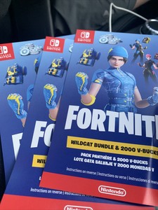 Download FORTNITE WILDCAT BUNDLE CODES **NO CONSOLE, JUST CODES* | eBay