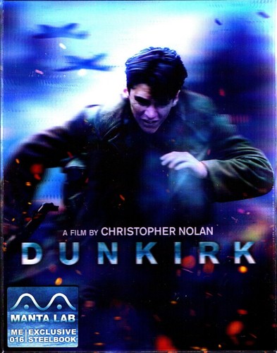 Dunkirk Double Lenticular SteelBook Blu-ray 2017 MANTA LAB Exclusive ShipNextDay - Picture 4 of 13
