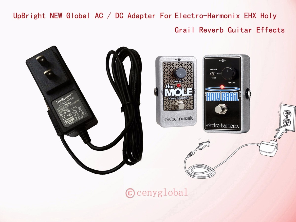Electro Harmonix Holy Grailアダプター付き