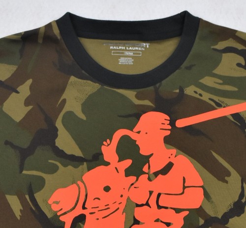 Polo Sport Ralph Lauren Sweatshirt Big Pony Camo Pullover XL NWT - Picture 4 of 5