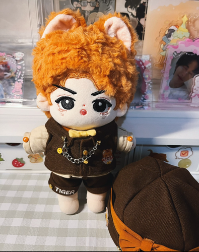 20 cm KPOP EXO Sehun Tigre Peluche Bebé Muñeca Juguete de Peluche Regalo Ídolo Estrella - Imagen 16 de 26
