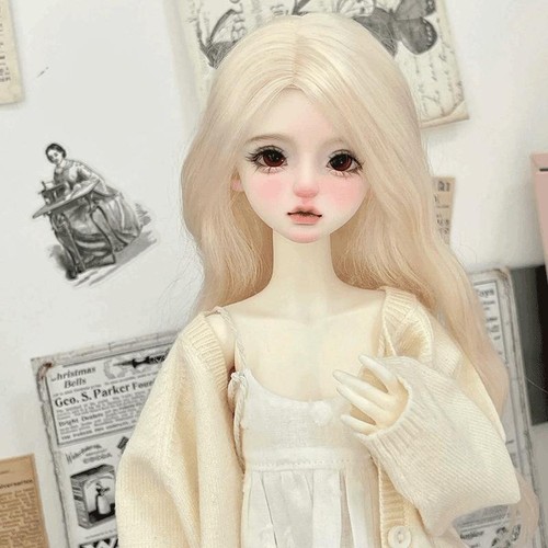 1/4 BJD Doll Resin Nude Body Ball Jointed Doll Eye Face Up Pretty Woman Girl Toy - Picture 11 of 13
