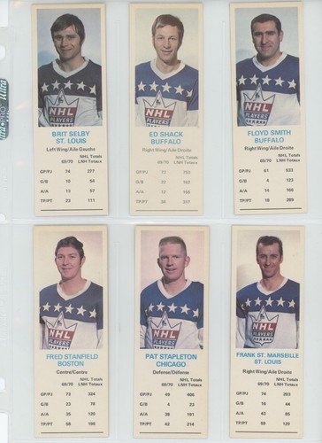 1970-71 Dad's Cookies 70-71 NHL NHLPA Hockey Cards "You Choose" - Picture 126 of 146