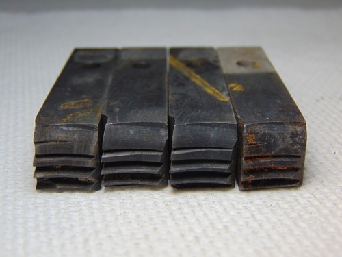 VINTAGE PIPE THREADER DIE REPLACEMENT PART TOLEDO 1 & 1A  USED HIGH SPEED 1 1/4" - Picture 3 of 4