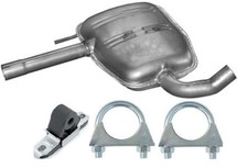 Mittelschalldämpfer Auspuff für VW Passat 35i B3 & B4 1.6, 1.8 & 2.0 3A2/5 + Kit