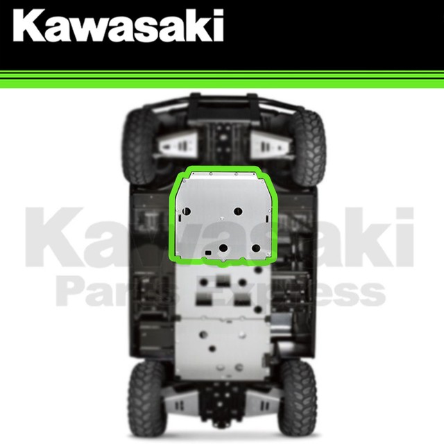 2015 2018 Genuine Kawasaki Mule Pro DX FX FXT DXT Front Skid Plate