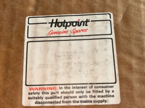 A Vintage Hotpoint Spin Lid Pack Brown Ref 149387 - Picture 4 of 7