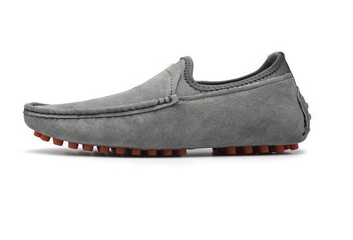Fashion Men Casual Loafers Gommino Driving Outdoor Non-slip Shoes Flat Plus Size - 第 9/12 張圖片