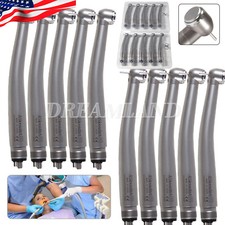 10 X Dental High Speed Handpiece Push Button Turbine 4 Hole NSK Pana Max Style