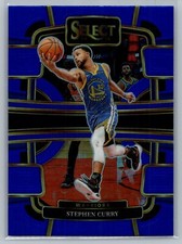 2023-24 Panini Select Blue Stephen Curry #56 Golden State Warriors