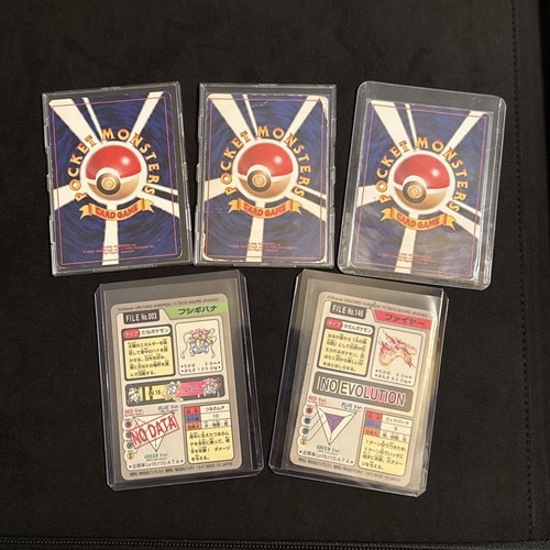 Vintage Japanese Pokemon TCG LOT Holo Base Set Old Back Base Set Charizard Holo - Picture 2 of 2
