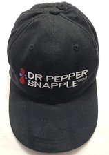 DR Pepper Snapple Group Soda Baseball Hat Cap Black NICE X XL Port Authority